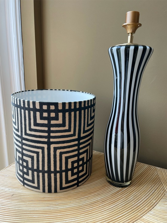 Image 1 of 2x vintage zebralamp