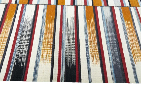 Image 1 of Handgeweven design kelim Fars - 202 X 134 cm - Nieuw