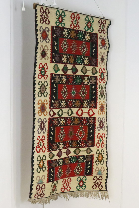 Image 1 of vintage Wandkleed XL 'Bonder'