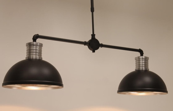 Image 1 of Steinhauer Pelle 2-lichts industriële hanglamp