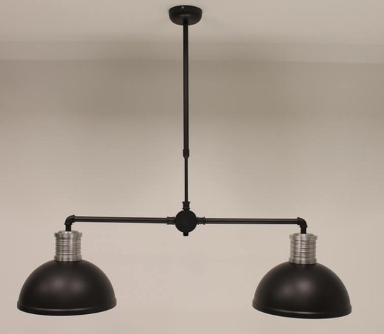 Image 1 of Steinhauer Pelle 2-lichts industriële hanglamp