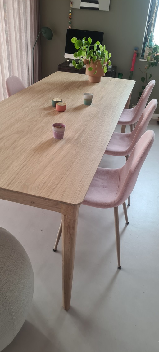 Van Landeghem Eiken designtafel