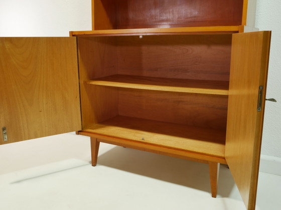 Image 1 of Vintage highboard / boekenkast / vitrinekast, jaren 60, Duitsland