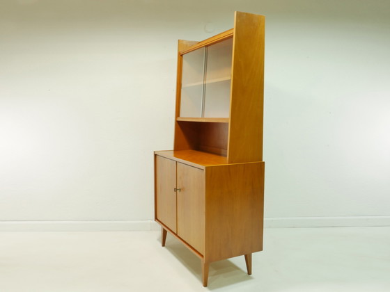 Image 1 of Vintage highboard / boekenkast / vitrinekast, jaren 60, Duitsland