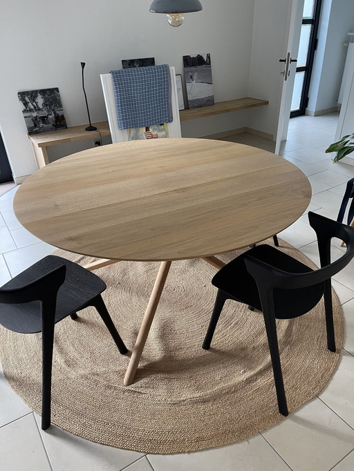 Ethnicraft Mikado Tafel Rond