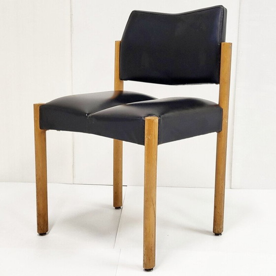 Image 1 of Paar vintage stoelen van Pierre Guariche, 1973