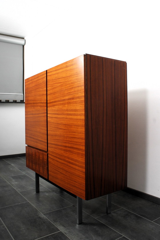 Image 1 of Prachtige Musterring cabinet/highboard in palisander