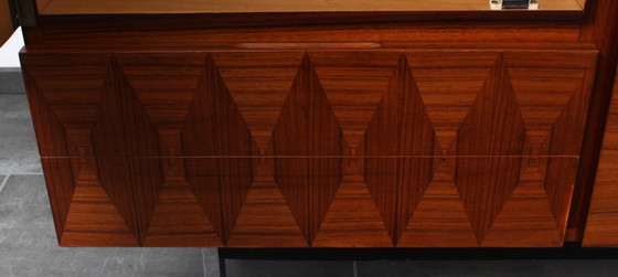 Image 1 of Prachtige Musterring cabinet/highboard in palisander