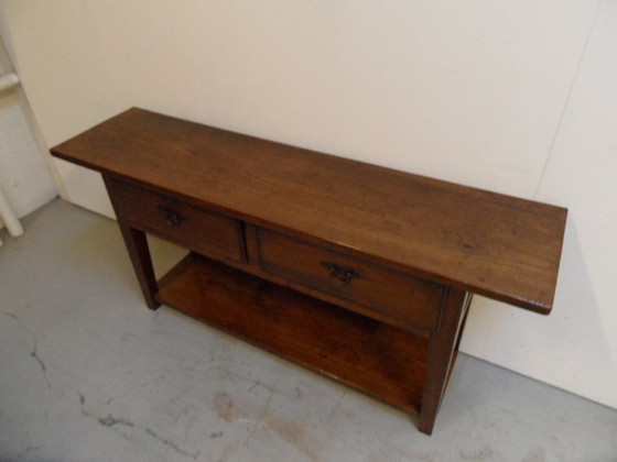 Image 1 of Franse Sidetable Met Lades