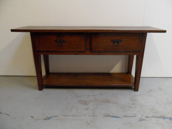 Image 1 of Franse Sidetable Met Lades