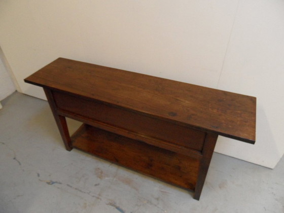 Image 1 of Franse Sidetable Met Lades