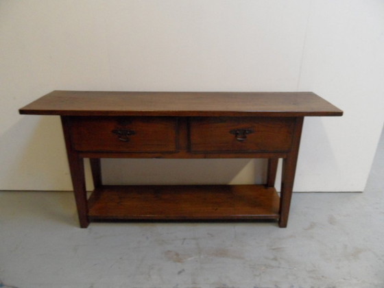 Image 1 of Franse Sidetable Met Lades