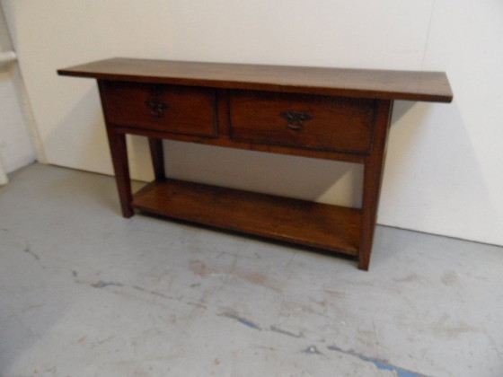 Image 1 of Franse Sidetable Met Lades