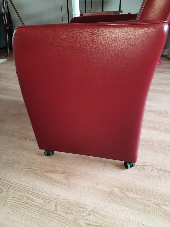 Image 1 of 2x Gebogen fauteuil