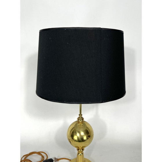 Image 1 of Mid Century Italiaanse messing tafellamp, 1950