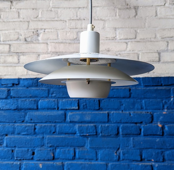 Image 1 of Vintage Deense lamp Viola - Jeka Metaltryk