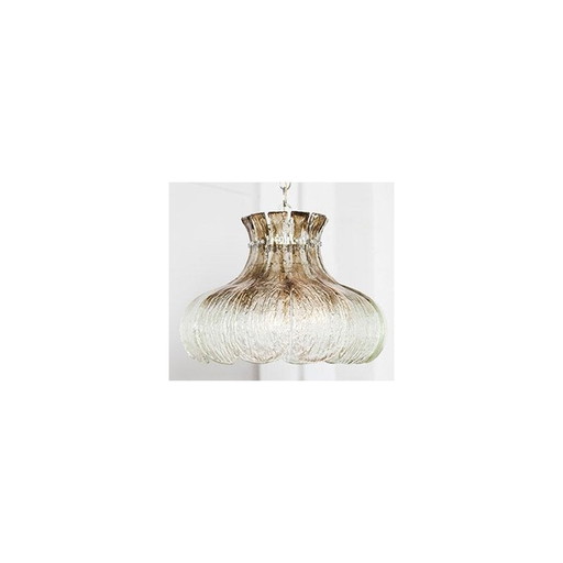 Vintage murano glazen hanglamp door Carlo Nason voor Mazzega