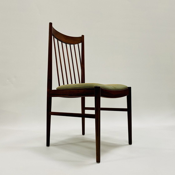 Image 1 of Palissander Eetkamerstoelen Arne Vodder Voor Sibast Deens Design