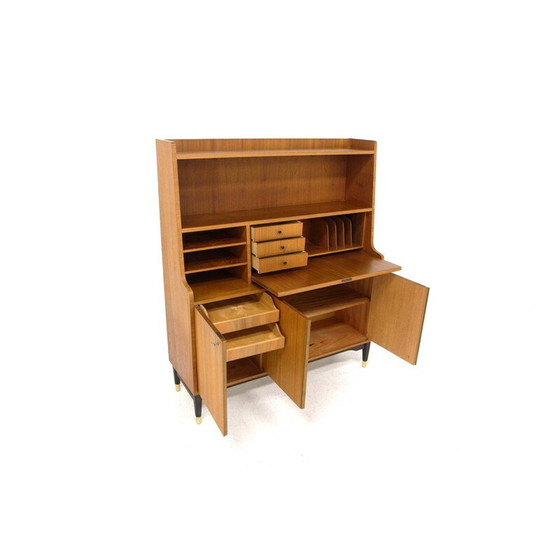 Image 1 of Vintage teakhouten secretaire, Zweden 1960