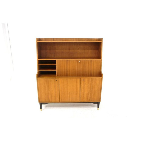 Image 1 of Vintage teakhouten secretaire, Zweden 1960