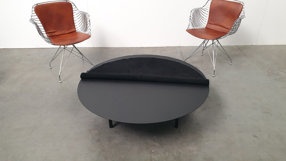 Image 1 of Serax Design Bea Mombaers Salontafel Leer Staal Zwart