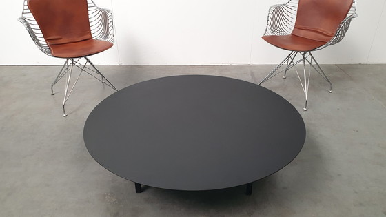 Image 1 of Serax Design Bea Mombaers Salontafel Leer Staal Zwart