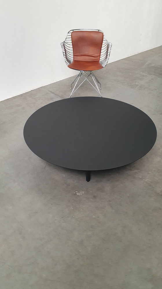 Image 1 of Serax Design Bea Mombaers Salontafel Leer Staal Zwart