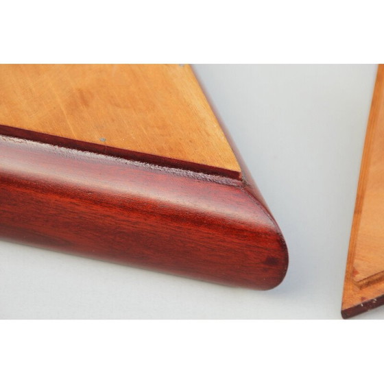 Image 1 of Vintage Art Deco teakhouten dekseldoos, jaren 1920-1930