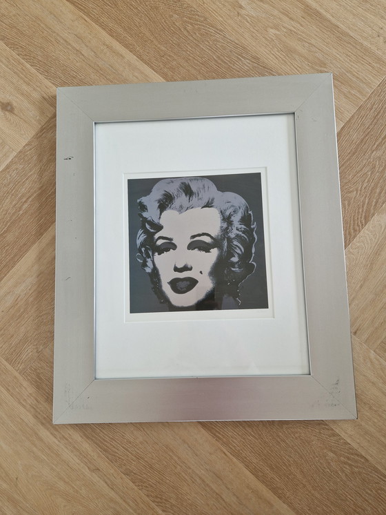 Image 1 of Marilyn Monroe - Andy Warhol After Zeefdruk