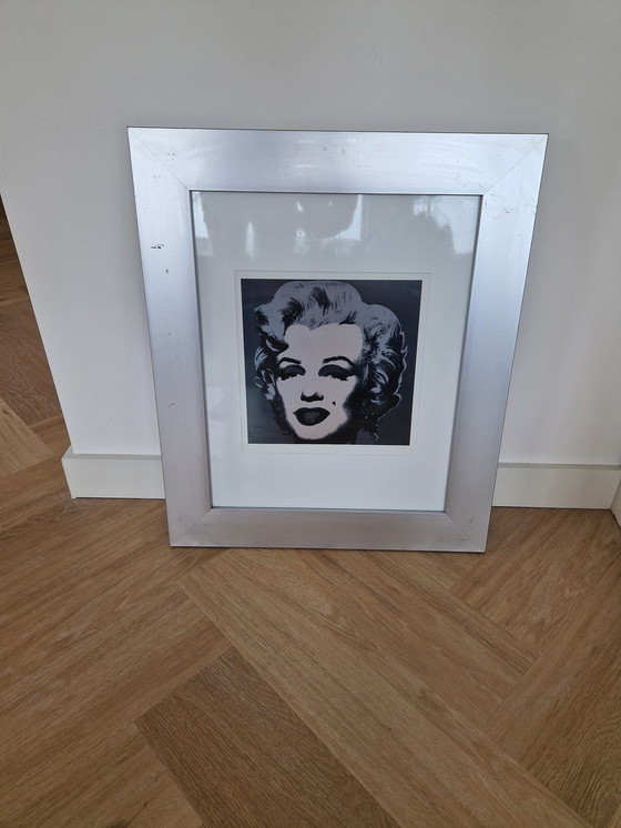 Image 1 of Marilyn Monroe - Andy Warhol After Zeefdruk