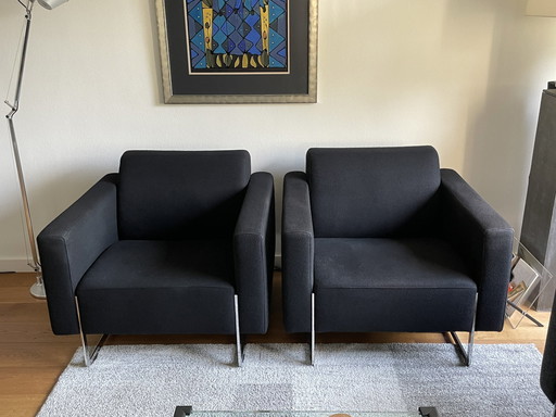 2x Artifort Fauteuil Model Mare