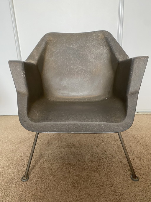 Originele Gispen 416 fauteuil uit 1957 in zeer goede staat