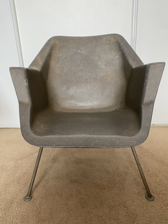 Image 1 of Originele Gispen 416 fauteuil uit 1957 in zeer goede staat