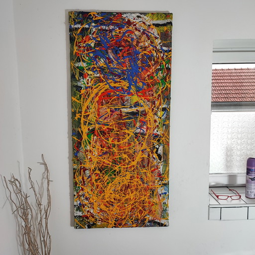 Xxl Kunstschilderij Kunstontwerp Acryl Op Canvas