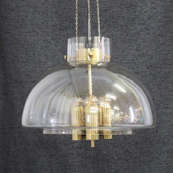 Image 1 of Vintage Glashütte Limburg hanglamp