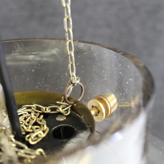 Image 1 of Vintage Glashütte Limburg hanglamp