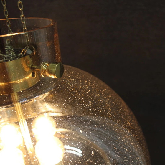 Image 1 of Vintage Glashütte Limburg hanglamp