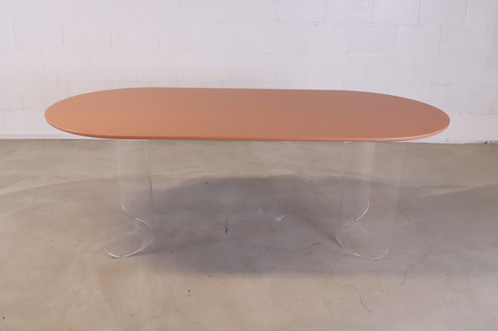 Image 1 of Fest plateau dining table transparant