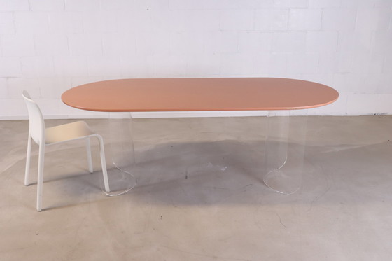 Image 1 of Fest plateau dining table transparant