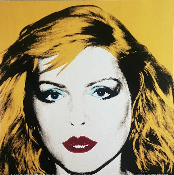 Image 1 of Andy Warhol After (1928-1987), Debbie Harry, 1980, Copyright 2013 The Andy Warhol Foundation For The Visual Arts, Inc, Gedrukt I