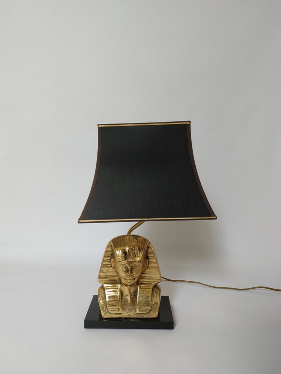 Image 1 of Massive Hollywood regency table lamp