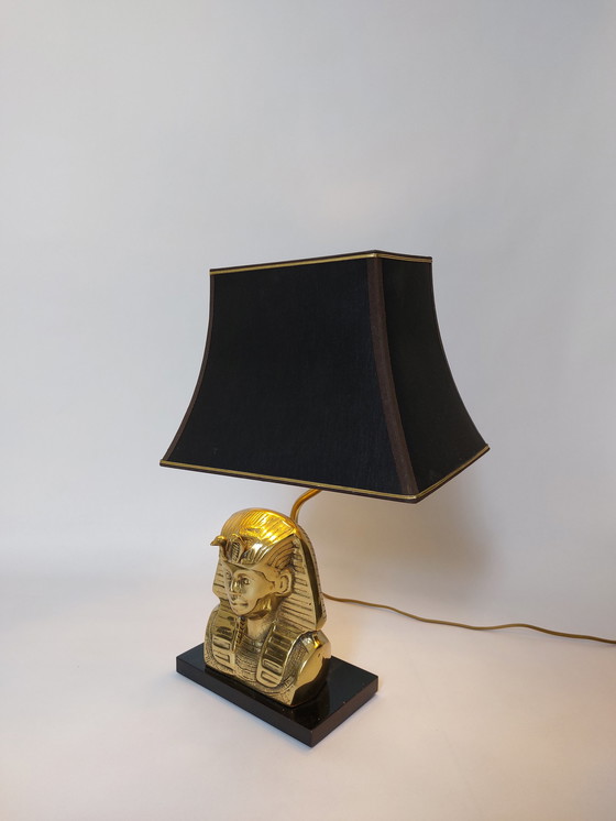 Image 1 of Massive Hollywood regency table lamp