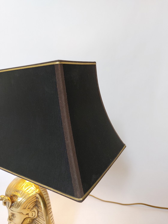 Image 1 of Massive Hollywood regency table lamp