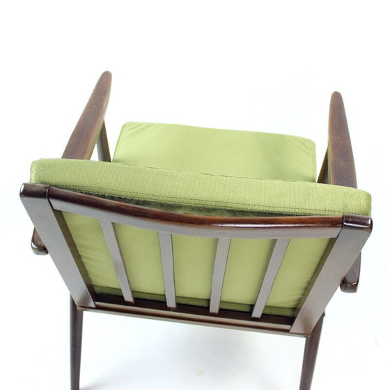 Image 1 of Vintage Boomerang fauteuil van Ton, Tsjecho-Slowakije 1960
