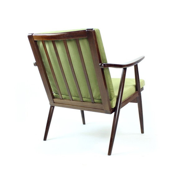 Image 1 of Vintage Boomerang fauteuil van Ton, Tsjecho-Slowakije 1960