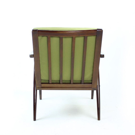Image 1 of Vintage Boomerang fauteuil van Ton, Tsjecho-Slowakije 1960