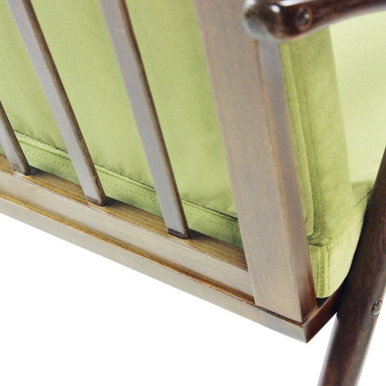 Image 1 of Vintage Boomerang fauteuil van Ton, Tsjecho-Slowakije 1960