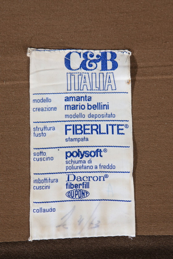 Image 1 of Modulaire bank Amanta Cassina&Bellini jaar '73