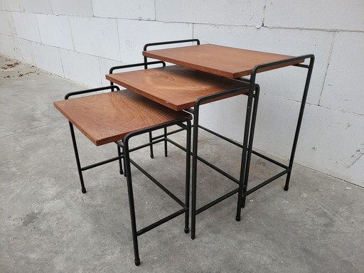 3 Vintage Nesting Tables