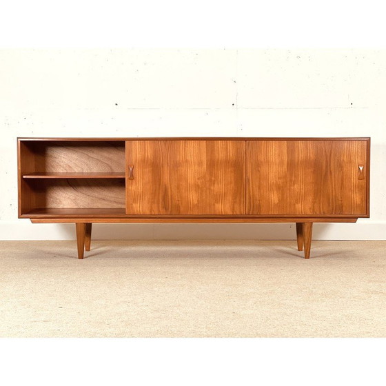 Image 1 of Deens vintage dressoir in teakhout van Clausen en Zoon, jaren 1960